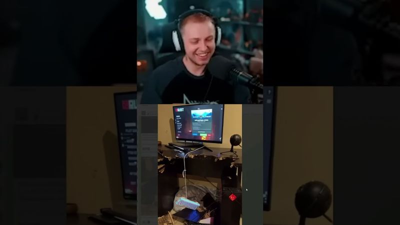 поиграл в раст #стинт #stint #stintik #прикол #реакция