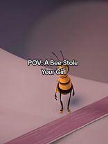 Your girl chooses a bee over you 💀 #beemovie #pov #funnytiktok #rizz 