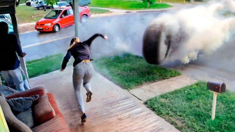 Moments Filmed Second Before Disaster | Incredible Road Moments #07