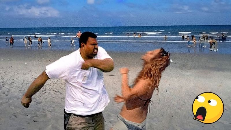 МУЖЧИНЫ БЬЮТ В ОТВЕТ! РАВНЫЕ ПРАВА = РАВНЫЙ БОЙ!