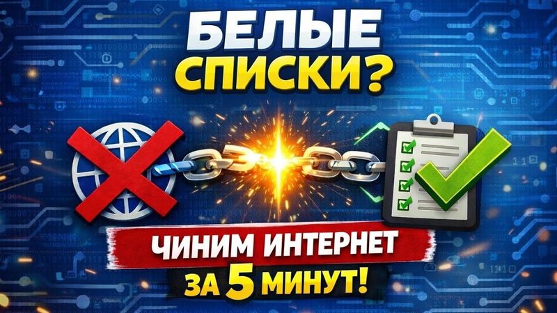 ИНТЕРНЕТ БЕЗ БЛОКИРОВОК 🔥 Exclave + ByeByeDPI | Белые списки