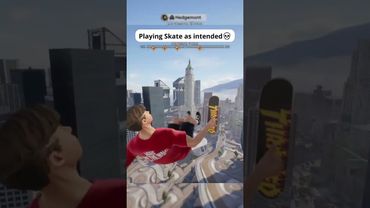 As EA intended🤷‍♂️  #skate #gaming #skateboarding #extremesportsgame