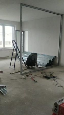 #немножкопыльно #немножкошумно #гкл #ремонт стройка #перегородки #шур...