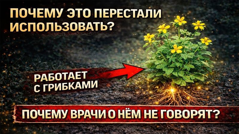 Чистотел: "Жёлтый сок, что система объявила ядом" — убивает патогенные грибки за часы