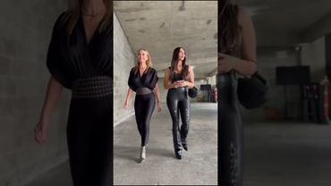 Instagram's Most Saved Shiny Leggings Looks | Aesthetic Casual Leather Pants Top 10 Styles