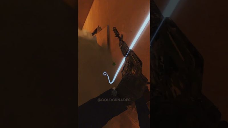 NEW NADE TO BREAK SMOKE ON MIRAGE #shorts #cs2