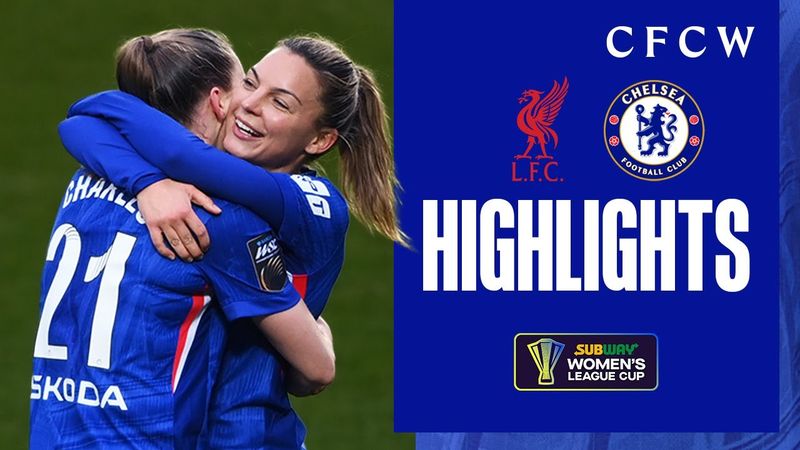 League Cup DEMOLITION! | Liverpool 1-9 Chelsea | HIGHLIGHTS | Women's League Cup 25/26