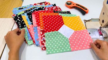 Quilt Pattern | Easy and Fast | How I Turned Hundreds of Square into a NEW Quilt In A Day