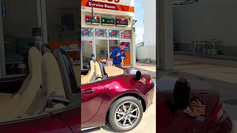 پمپ بنزین های ژاپن آدمو شرمنده میکنه😂