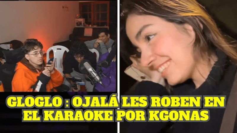 GLOGLO MOLESTO CON LAS CHICAS POR IRSE AL KARAOKE EN LUGAR DE JUGAR LAS ESCONDIDAS