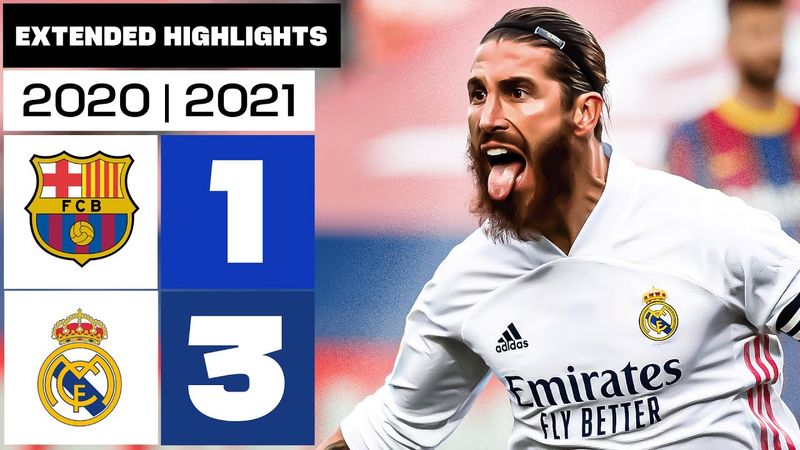 BARCELONA 1-3 REAL MADRID 2020/21 | Extended Highlights
