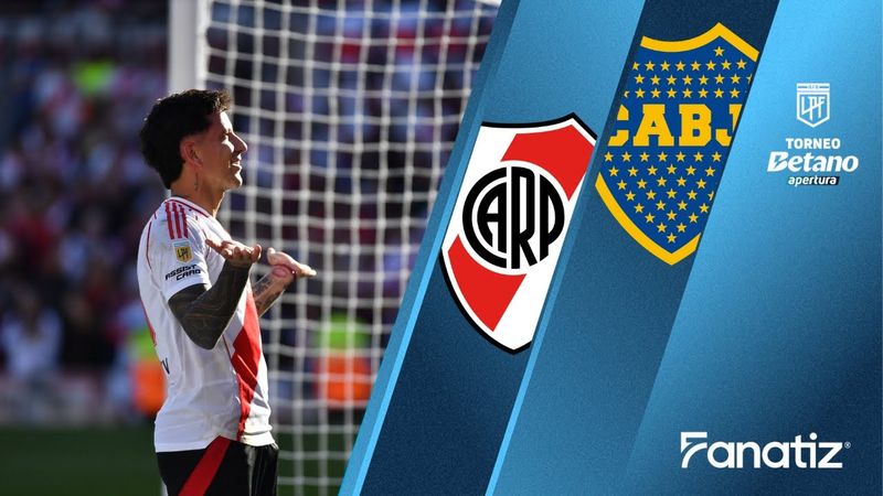 River Plate 2 vs. Boca Juniors 1 - Game Highlights #torneoapertura2025