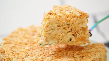 PERFETTA torta NAPOLEONE veloce senza perdere tempo con l'impasto! MOLTO GUSTOSO e SEMPLICE!