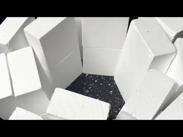 Bucket Overload of Fresh Chalk