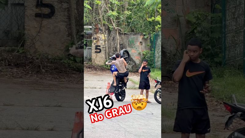 Xj6 no grau #motos #xj6 #xj6n