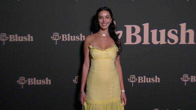 Christianne Crunkleton attends the Blush x Daily Front Row "Sounds of Summer" red carpet