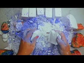 Fresh unbranded, dyed jumbos, & chunks•GYMCHALK •ASMR (read description)