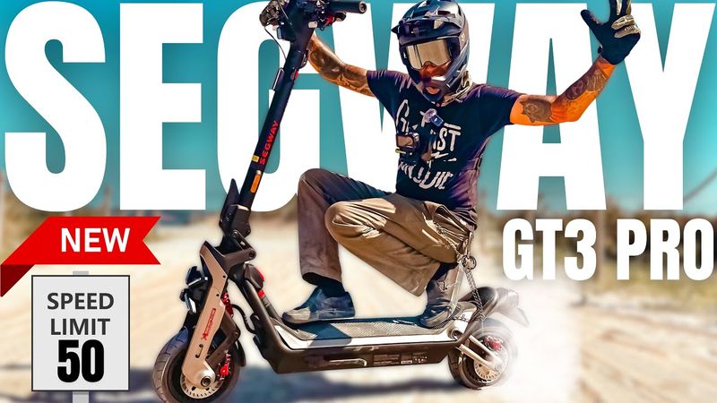 NEW Segway GT3 Pro – 50 MPH 72V FASTEST Electric Scooter! (Speed Tests & Review)