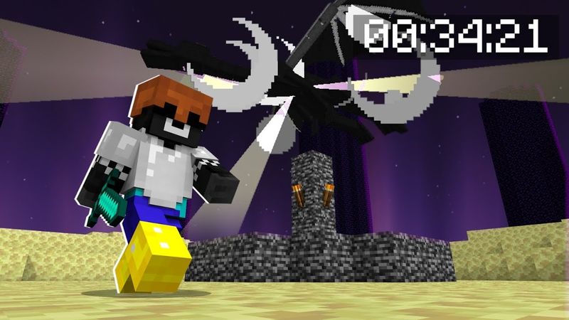 Mi primer RÉCORD de MINECRAFT SPEEDRUN