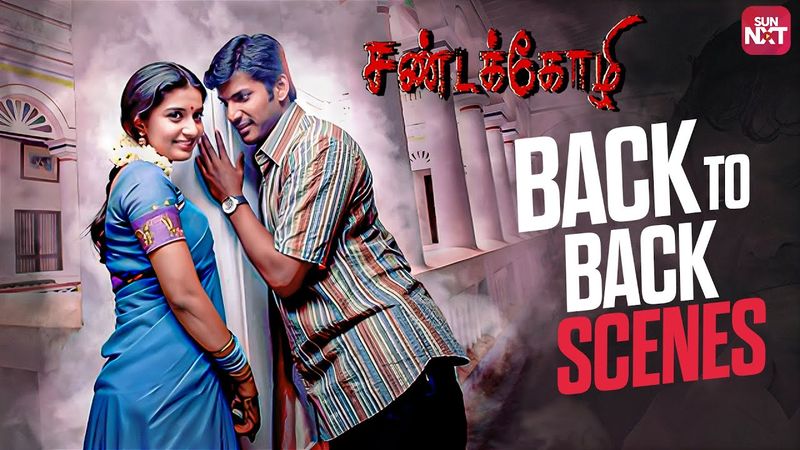 Sandakozhi Back to Back Scenes | Vishal | Meera Jasmine | Yuvan Shankar Raja | Sun NXT