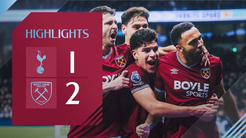 Summerville and Wilson Sink Spurs! 🔥 | Spurs 1-2 West Ham | Premier League Highlights