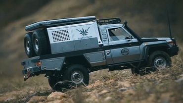 Rc Land Cruiser | Killerbody Lc70 BX01 | Upgrade Train Canopy Camper 4x4 Rc Crawler | E3S-RC
