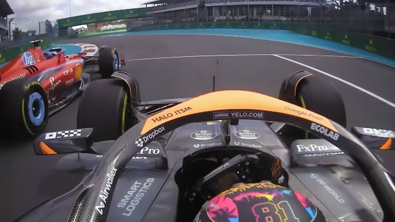 Miami but every corner there is an overtake