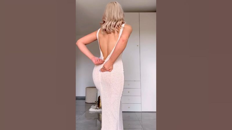 Vestido Chrissie Lace Plung | Transparente | Roupas Plus Size | Angelx Dreaming Official