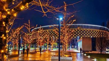 НОВОГОДНИЙ ПАРК ГАЛИЦКОГО - ОШАЛЕТЬ. Я ТАКОГО ЕЩЕ НЕ ВИДЕЛ. КРАСНОДАР 2025. Как украсили город?