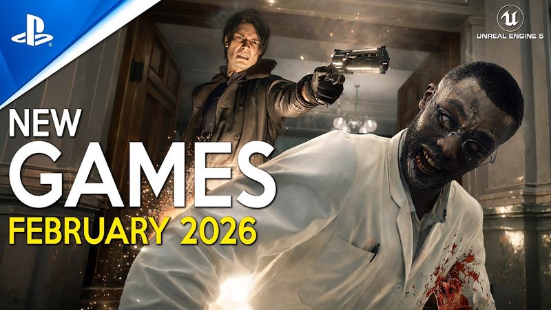 NEW GAMES coming in FEBRUARY 2026 with Crazy NEXT GEN Graphics