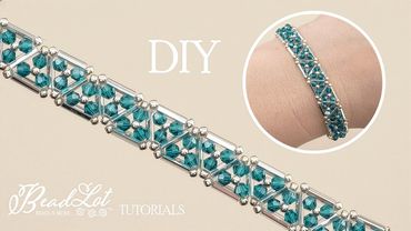 Zor Görünüyor, Aslında Çok Kolay! 💎 Boncuklar, Kristaller ve Küçük Boncuklarla Kendin Yap Bileklik