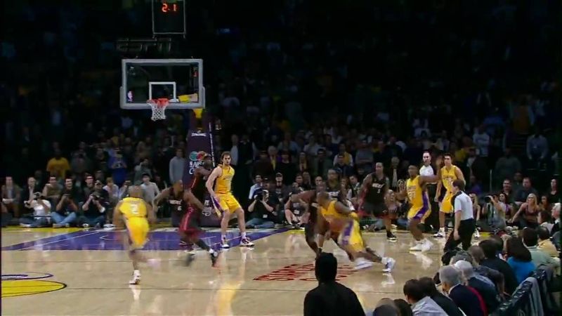 Kobe Bryant Amazing Buzzer Beater