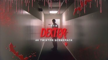 S1-8 Dexter Morgan Twixtor Scenepack || 4K Topaz Upscaled / Headtracking ||
