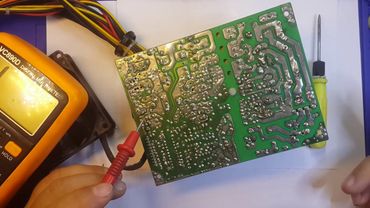 Блок питания  400 W на шим SG 6105 D -  ремонт , начало.