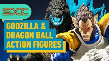 The Biggest, Shiniest Dragon Ball & Godzilla Toys At Comic Con | SDCC 2025