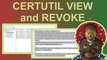 Use CERTUTIL to View and Revoke Certificates in Active Directory Certificate Services