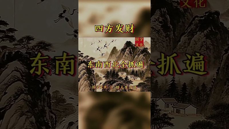 《发四方财》四方发财好运来！接了！转发！功德无量！#正能量 #国学文化#民间文化  #国学智慧 #国学 #国学经典 #悟人生之道 #道家文化 #佛教文化 #发财 #生财 #聚财 #转运 #兴旺发