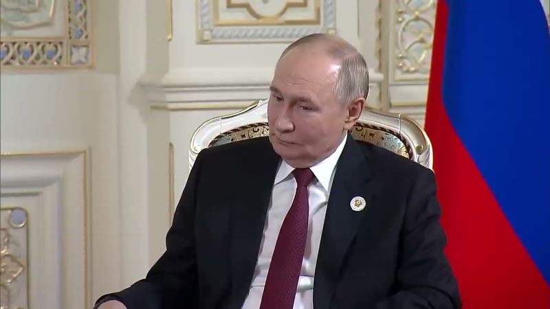 Путин с Токаевым