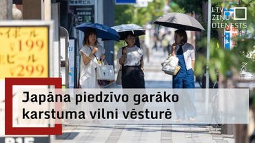Kā Japānā cilvēki atvēsinās karstākajā vasarā pēdējo simt gadu laikā?