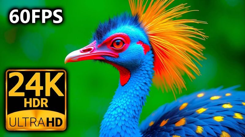 24K HDR 60FPS Dolby Vision: Wild Animals in UNREAL Quality