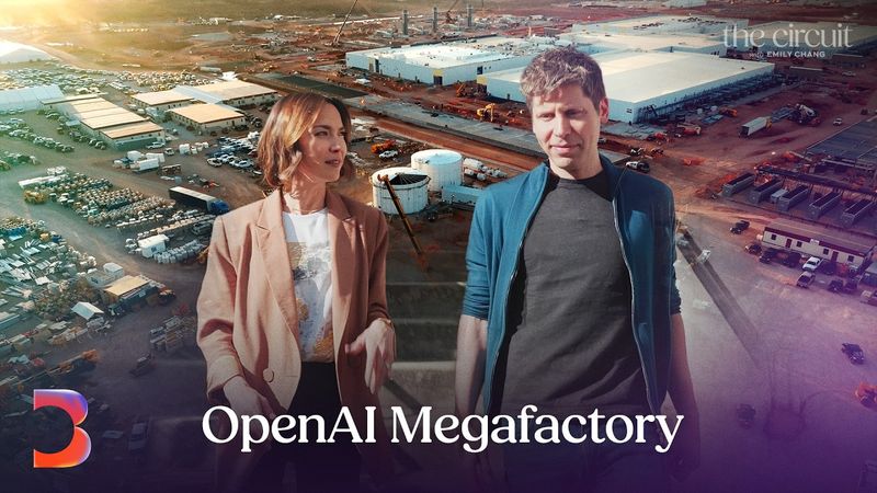 Inside OpenAI's Stargate Megafactory with Sam Altman | The Circuit