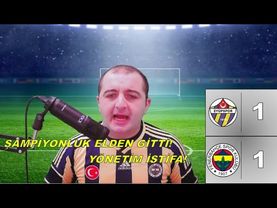BENİM BİLDİĞİM FENERBAHÇE BU DEĞİL!! - Eyüpspor 1-1 Fenerbahçe #trendyolsüperlig #fenerbahçe