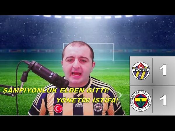 BENİM BİLDİĞİM FENERBAHÇE BU DEĞİL!! - Eyüpspor 1-1 Fenerbahçe #trendyolsüperlig #fenerbahçe