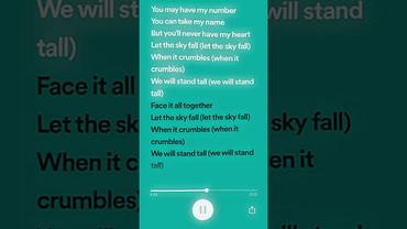 skyfall [let the sky fall, when it crumbles, we will stand tall] - adele (sped up)┊serein.
