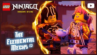 LEGO NINJAGO Dragons Rising| The Elemental Mechs | A Pain in the Mech! | E3