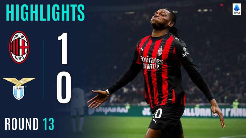 MILAN-LAZIO 1-0 | HIGHLIGHTS | Leao brings Milan back on top | SERIE A 2025/26