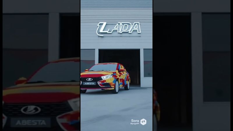 Лада Лего #motivation #automobile #music #юмор #new #funny #reels #shorts