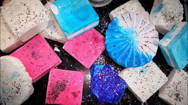 Happiness 😌 MELTING ❣️ platter + grey/ black water crush 😀