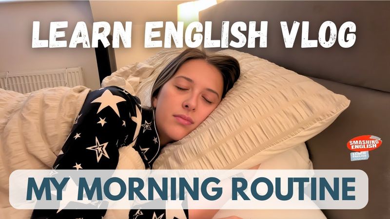 Learn English Vlog - My Real Morning Routine ✨