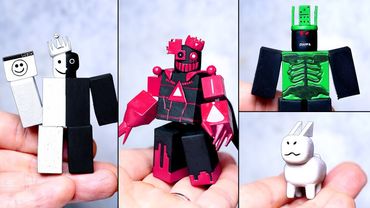 [Roblox]Making Forsaken Noil YAAI Gubby 1x1x1x1 John Doe Annihilation Sculptures Timelapse